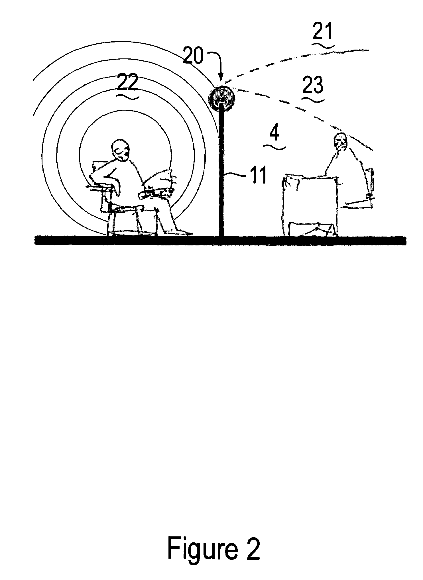 Acoustic device for use on office partitions