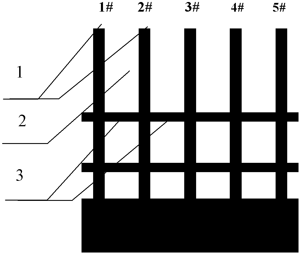 Chamber and deep hole blasting method of gob