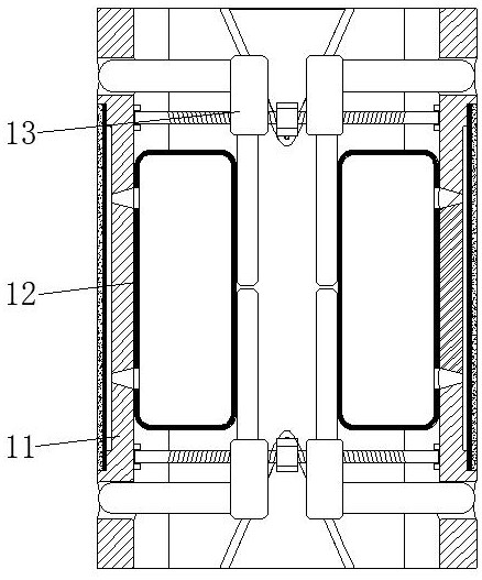 A building wall structure