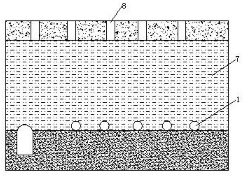 Method for improving collection efficiency of ionic rare earth in-situ leaching mother liquor