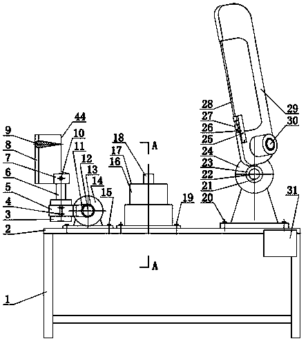 A device and method for making T-peel strength samples of vibration-damping composite steel plates