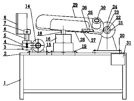 A device and method for making T-peel strength samples of vibration-damping composite steel plates