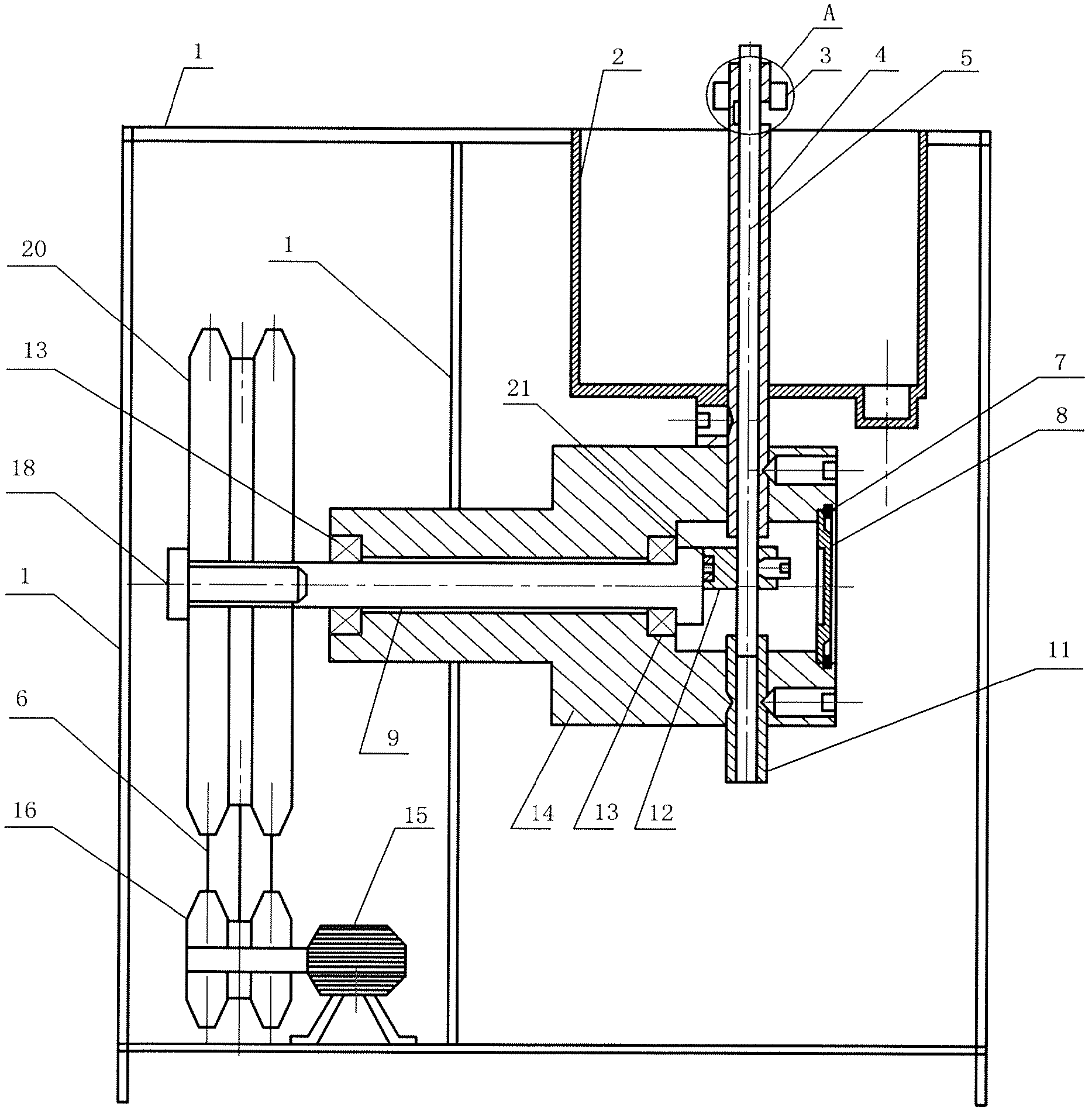 Safe cutting machine