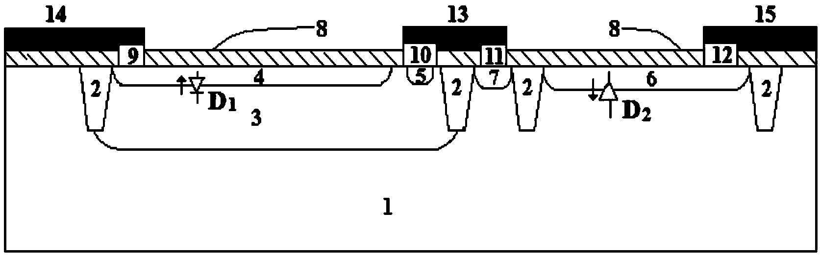 Series boosting solar cell unit and manufacturing method thereof