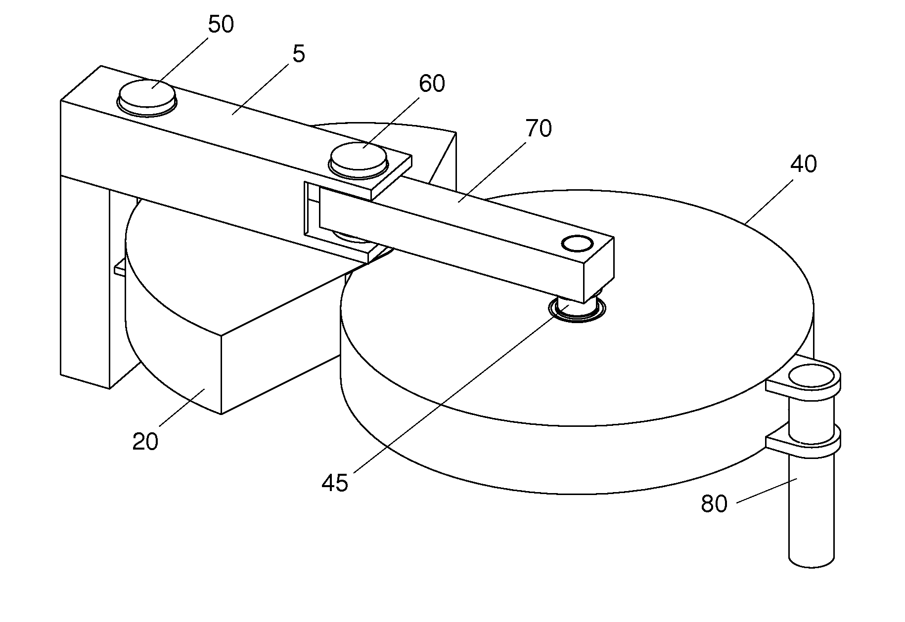 Robotic manipulator using rotary drives