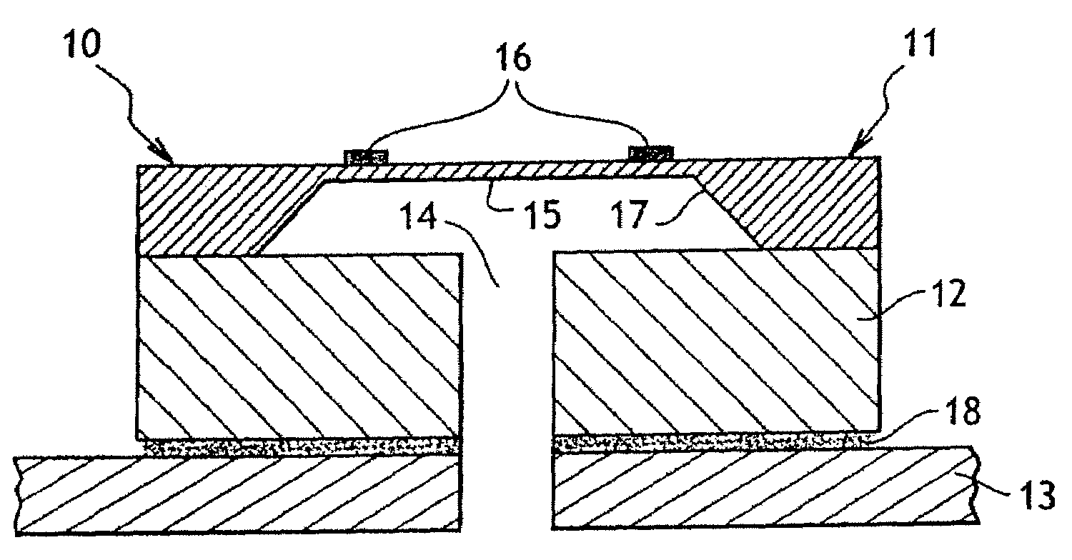 Stress isolated pressure sensing die