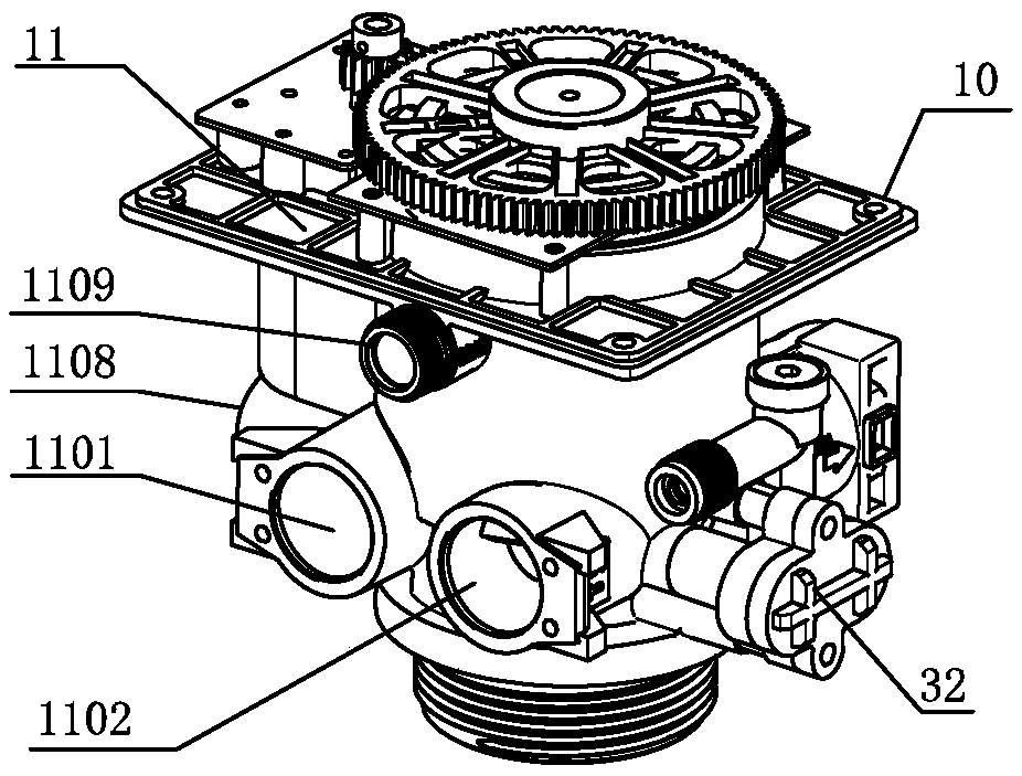 Water treatment machine and body thereof