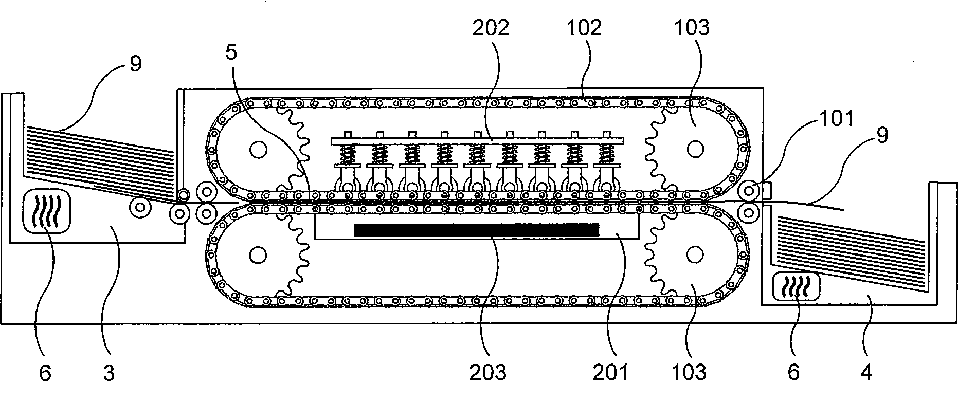 Banknote ironing and sterilizing device capable of increasing the quality and life of the banknote and method thereof