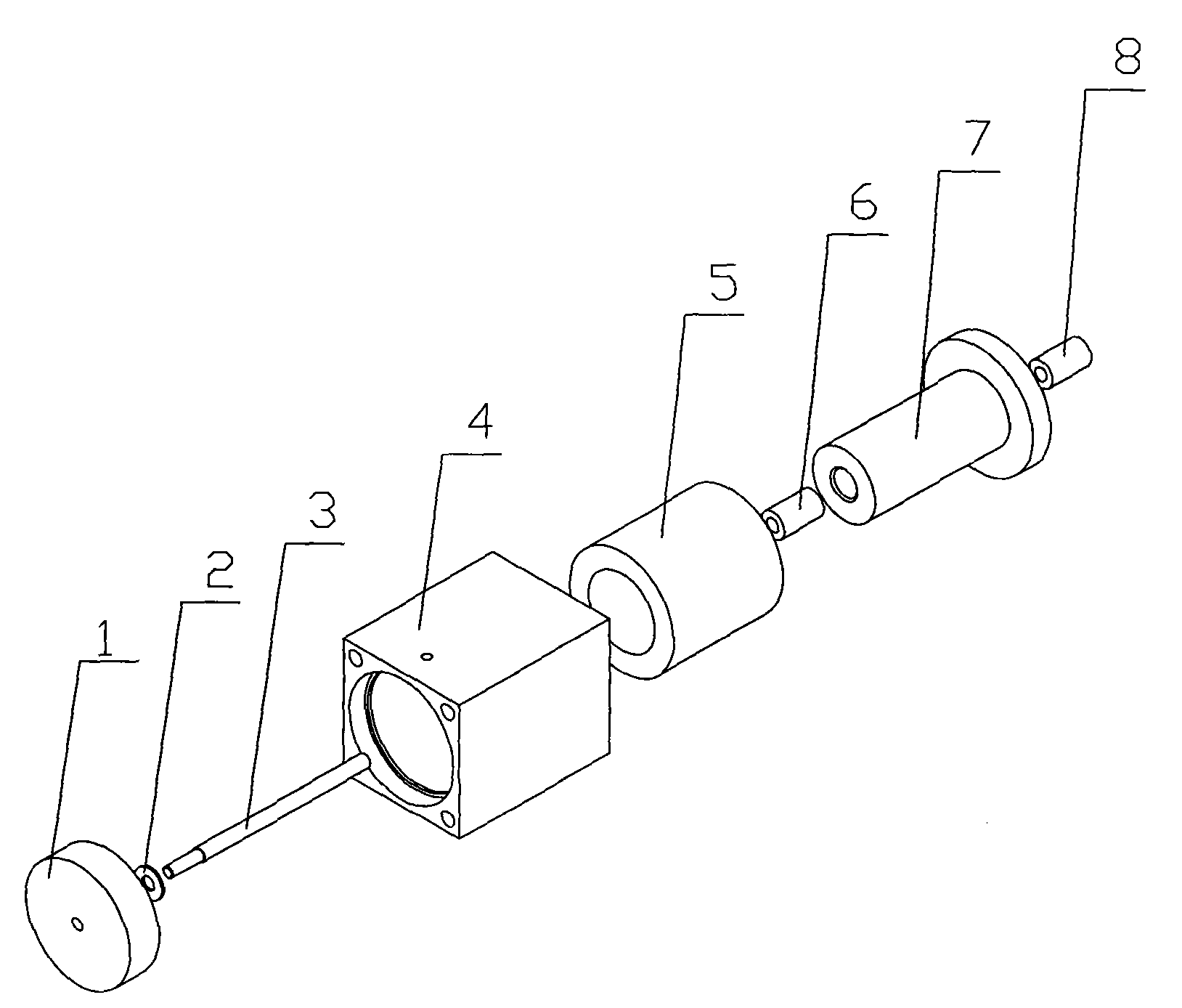 Biconical disc ratio electromagnet