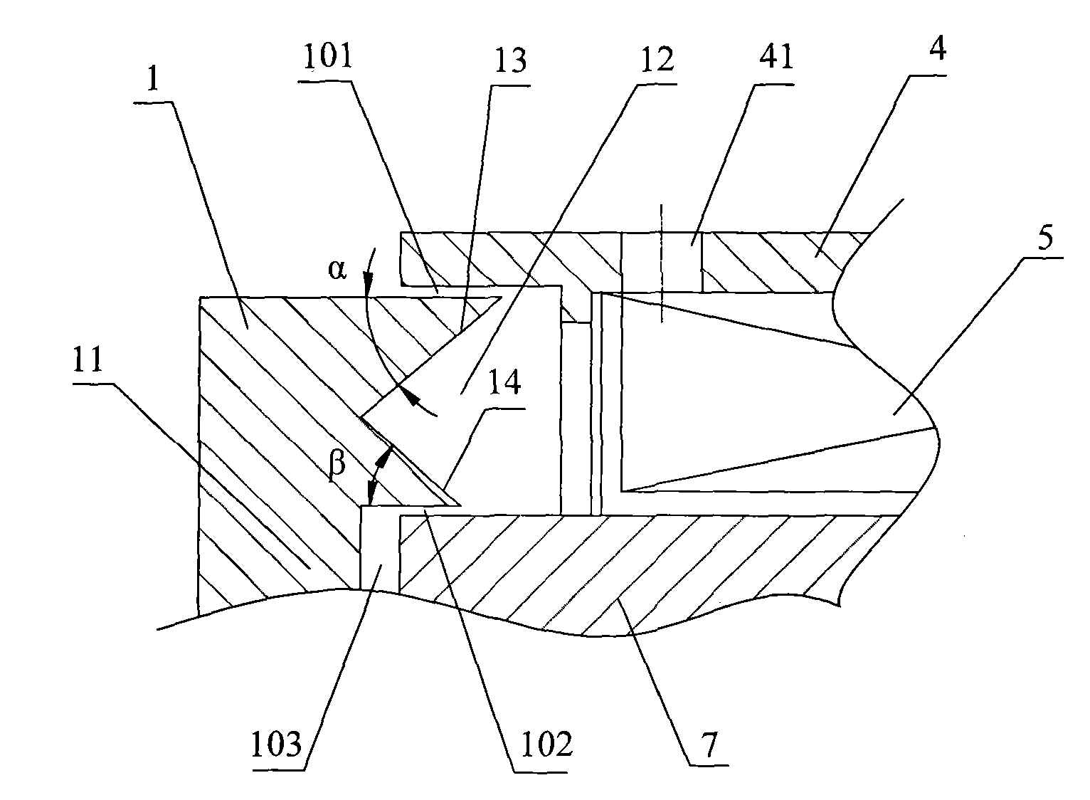 Biconical disc ratio electromagnet