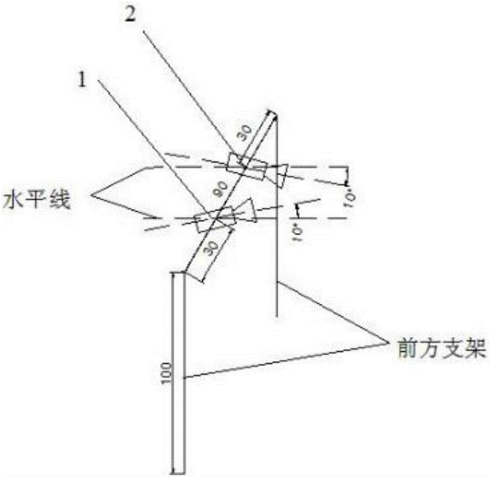 Fusion method for detecting road traffic information based on double cameras