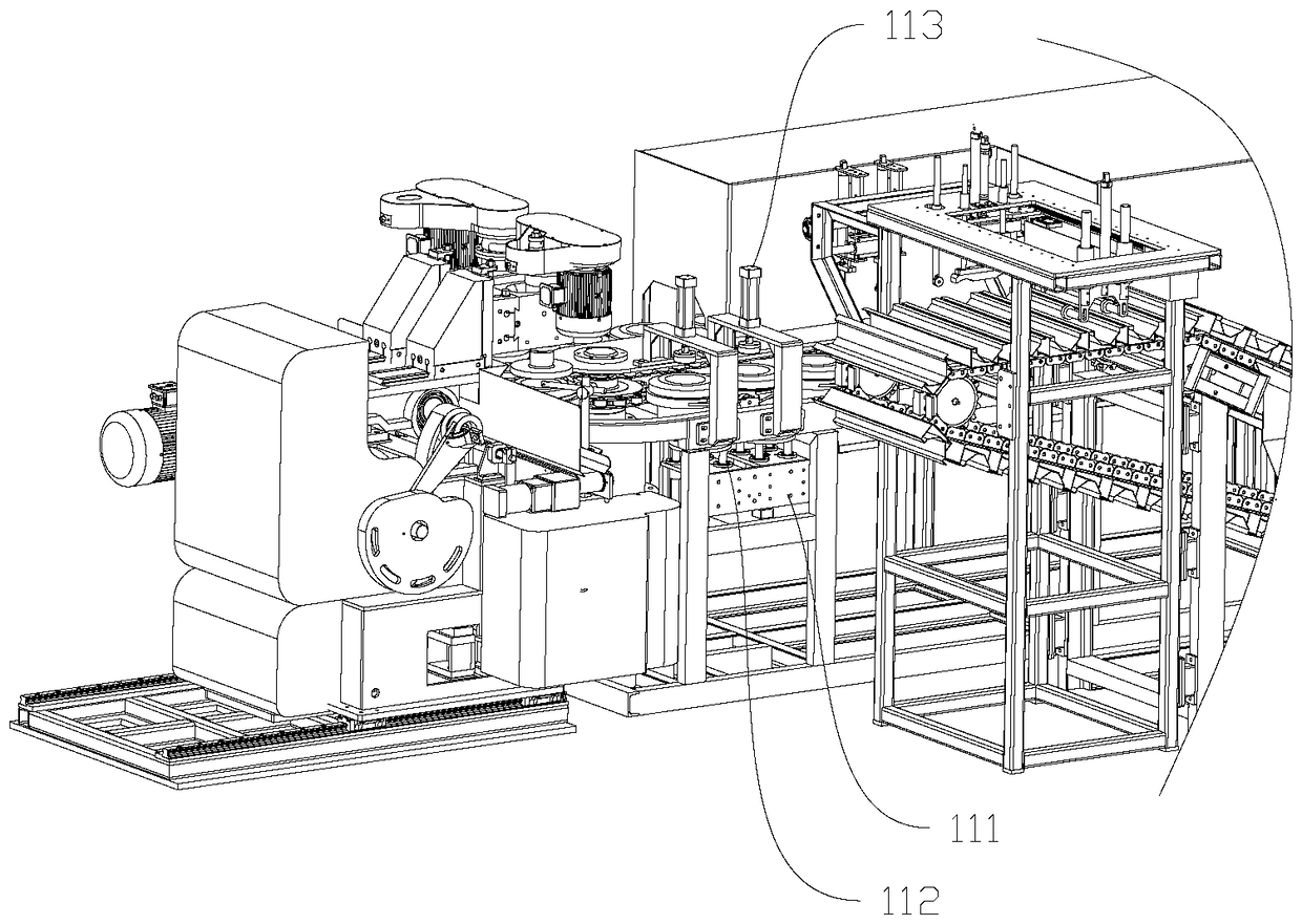 Cup and bowl type dual-head automatic roll forming drying production line