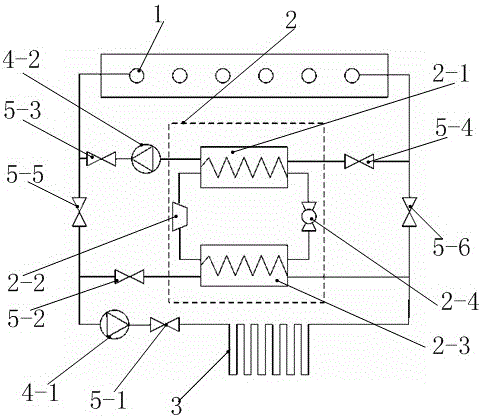 Railway turnout snow-melting system based on ground source heat pump