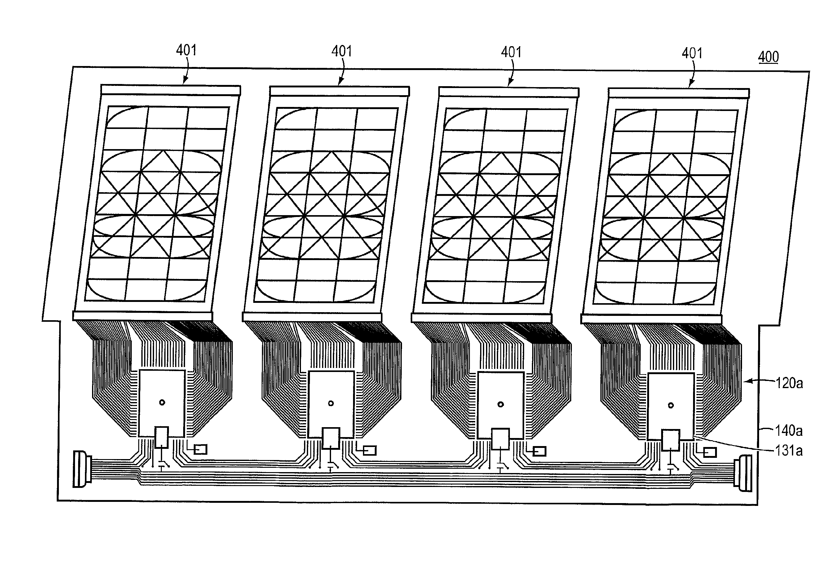 Microencapsulated electrophoretic display with integrated driver