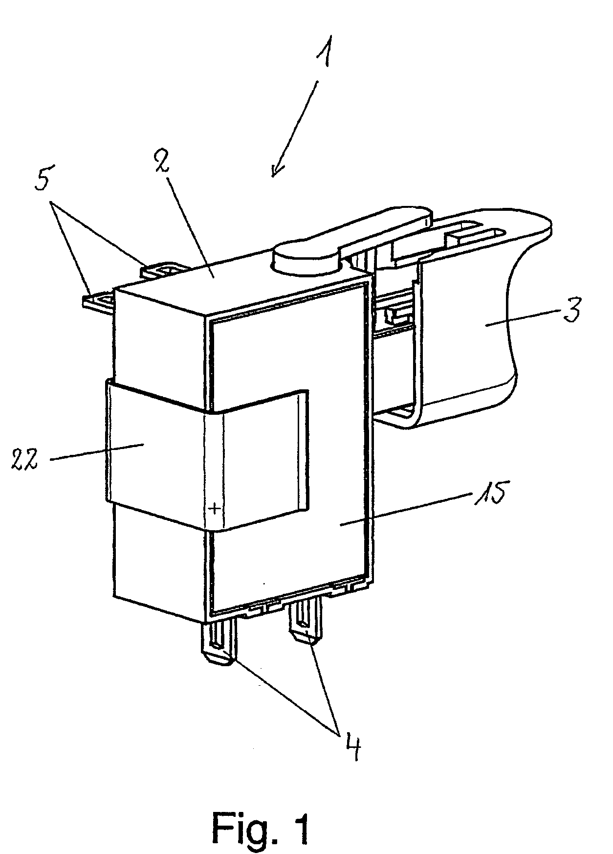 Electrical switch having an electrical connection element