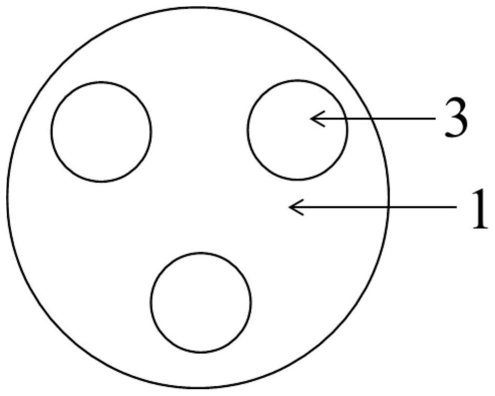 Method for preparing aminonitrile organic matter by gas phase method