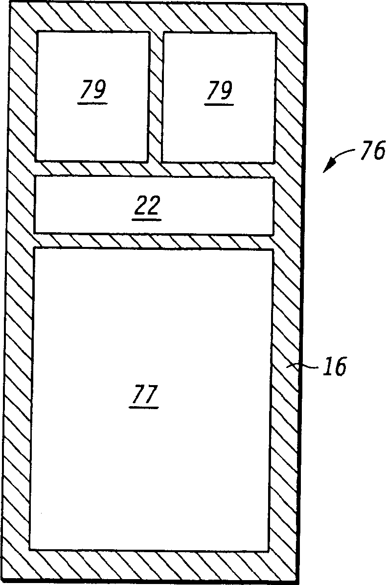 Integrated circuit structure for mixed-signal RF applications and circuits