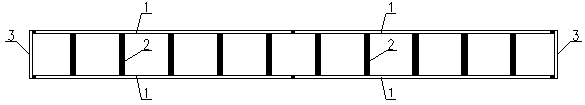 Automated production method and production equipment for double steel plate shear wall components