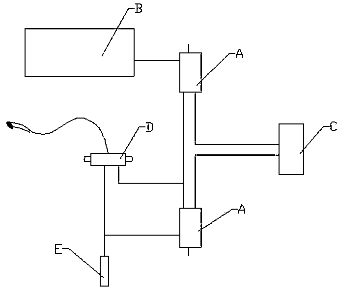 Solar water heater device integrating functions of automatic water loading and automatic water pipe emptying