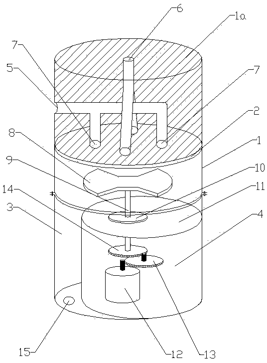 Solar water heater device integrating functions of automatic water loading and automatic water pipe emptying