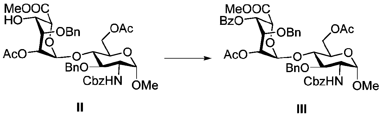 Preparation method of related substance B of fondaparinux sodium injection