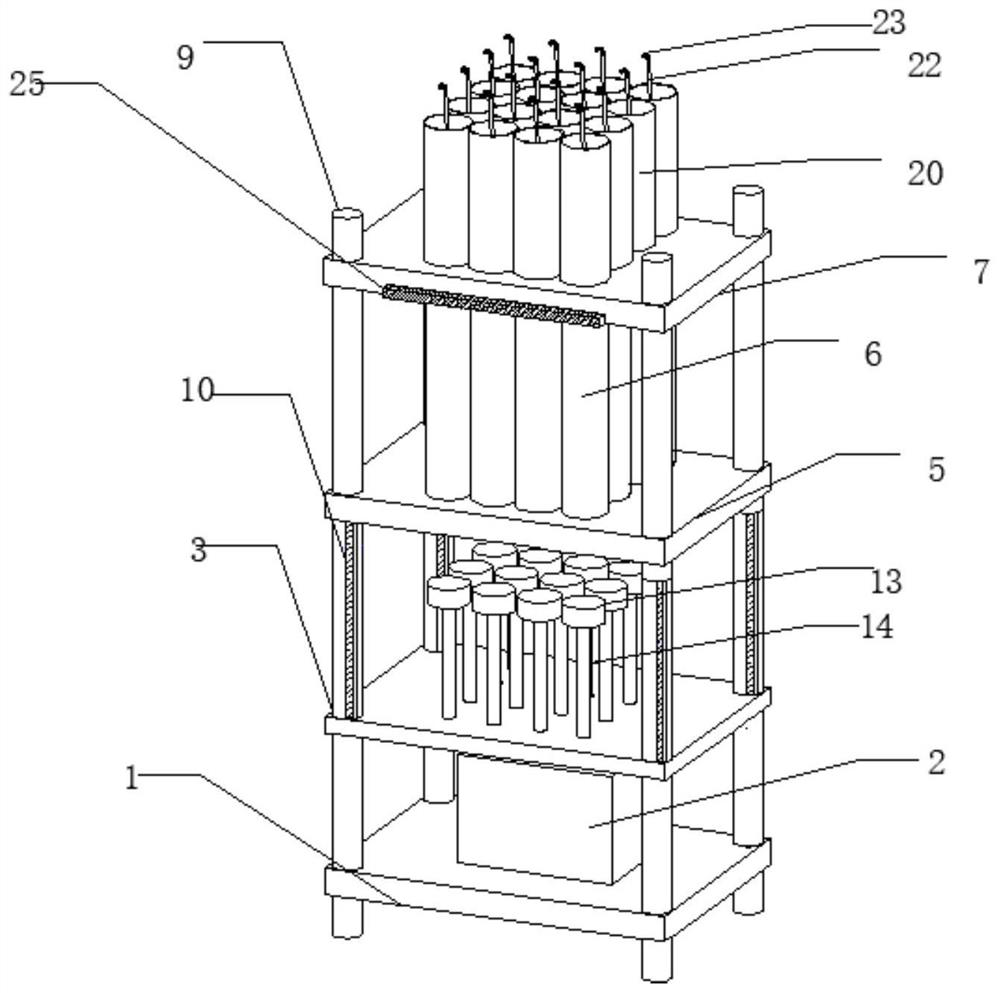 Triaxial sample batch manufacturing device and method capable of performing dry-wet cycle