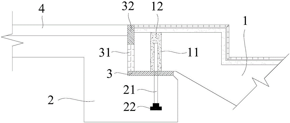 Assembling type stair and mounting method thereof