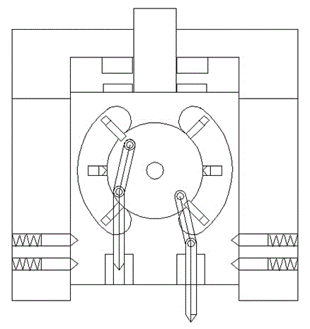 An electric discharge machining device