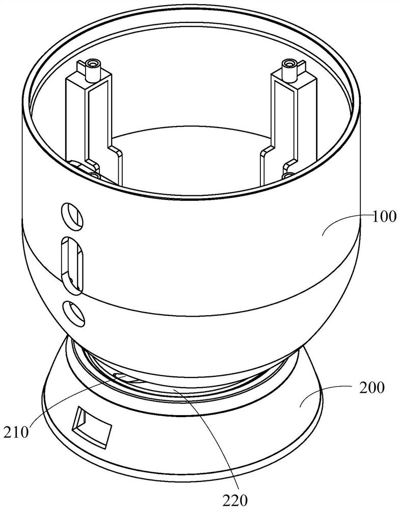 Rotation structure and electronic product