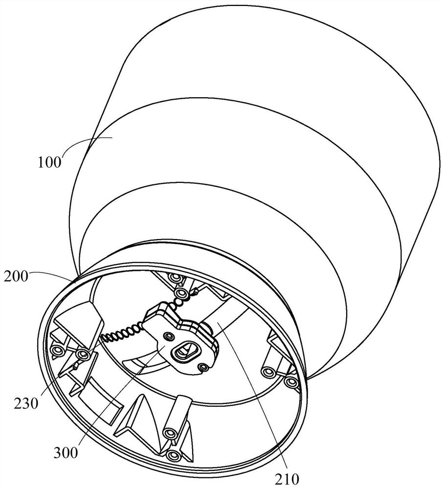 Rotation structure and electronic product