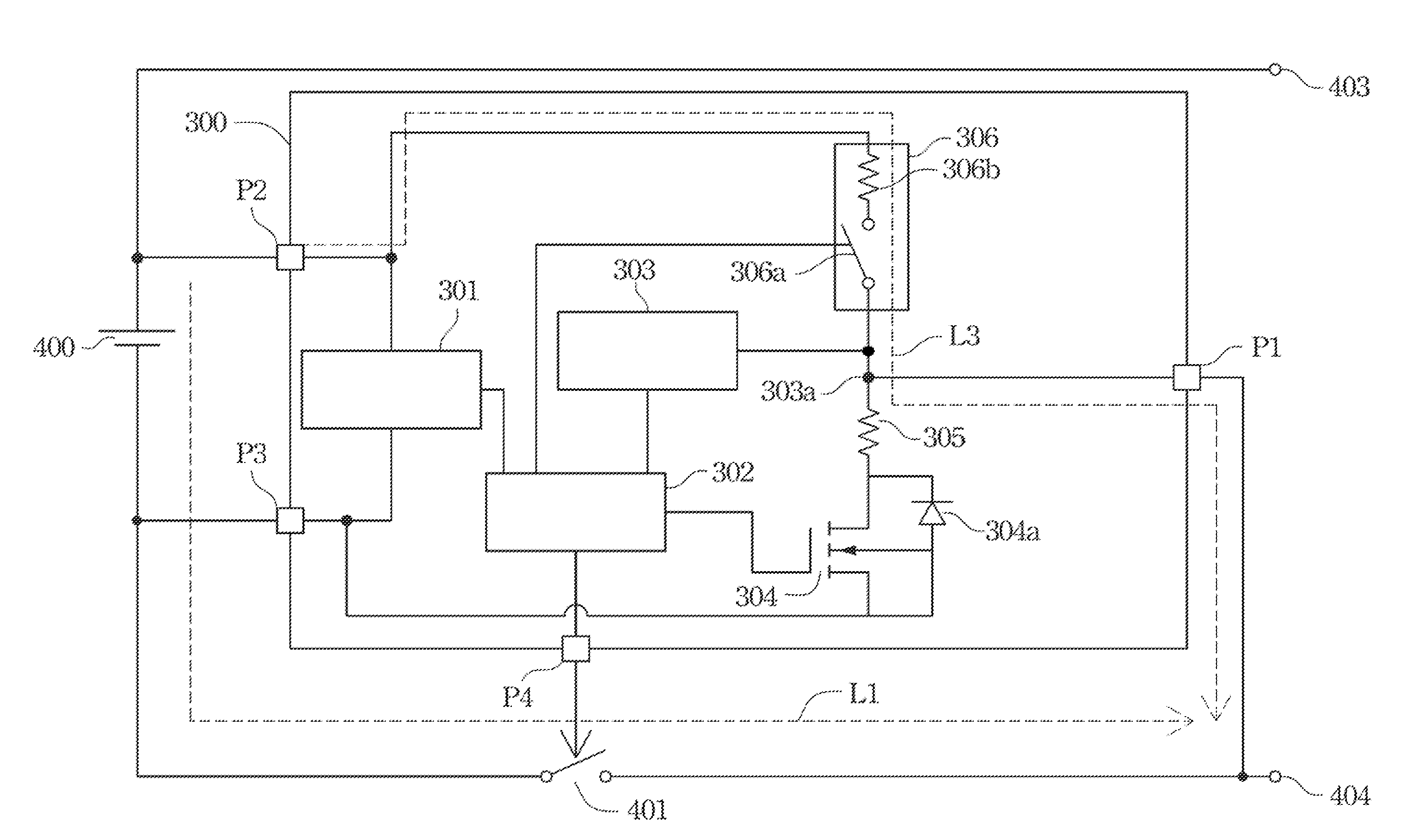 Controller with battery recharge protective function