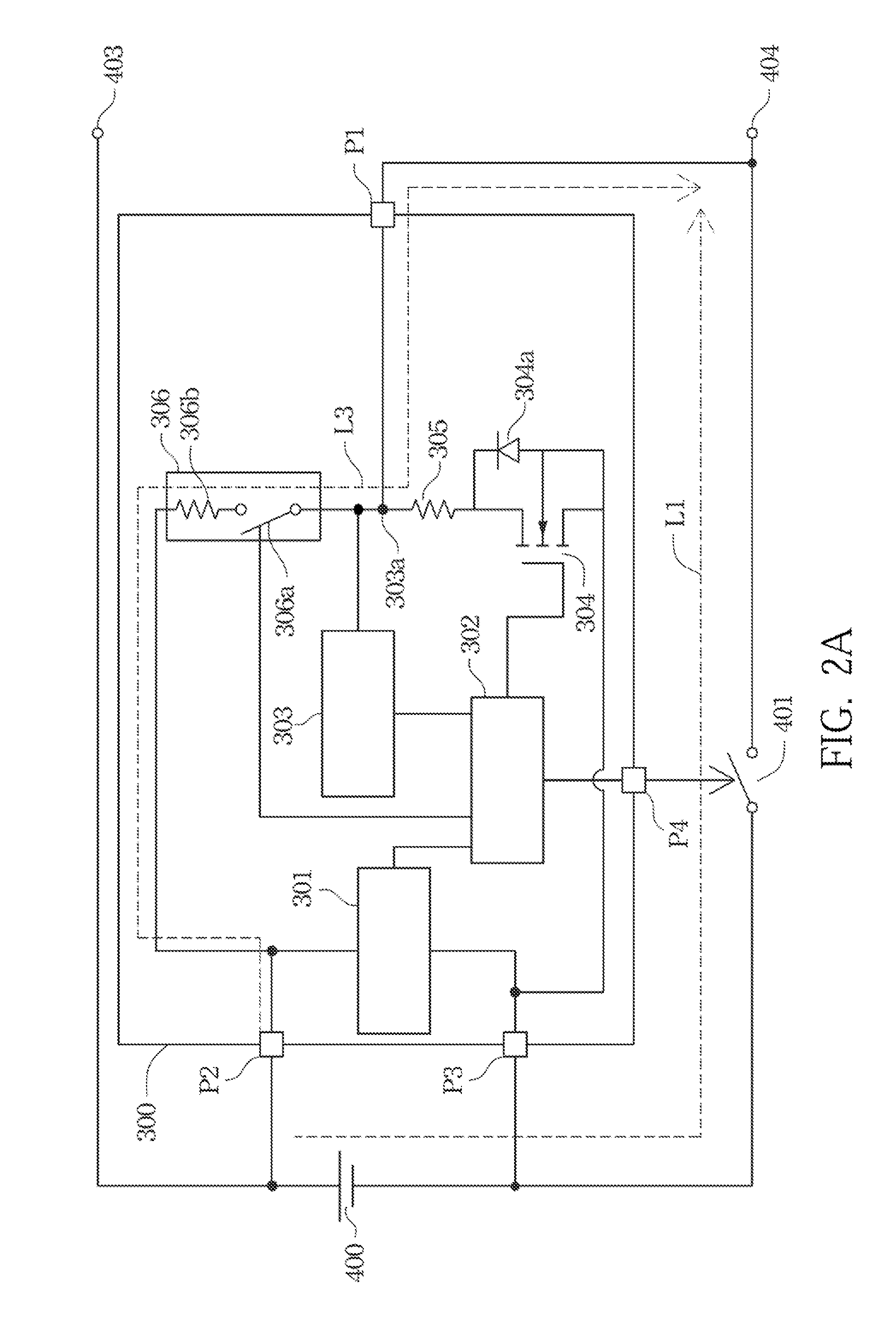 Controller with battery recharge protective function