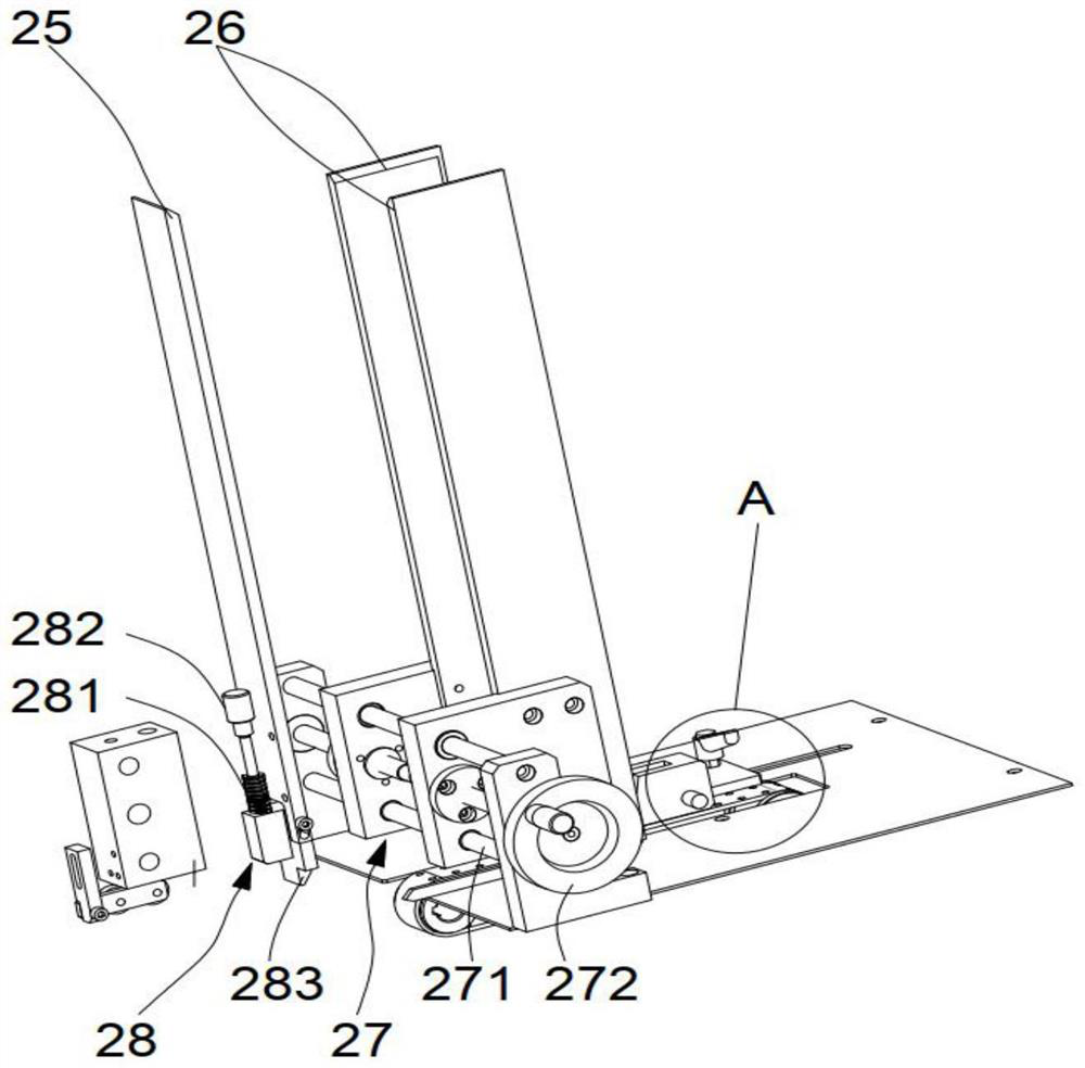 Multifunctional automatic counting and packing machine for hang tags