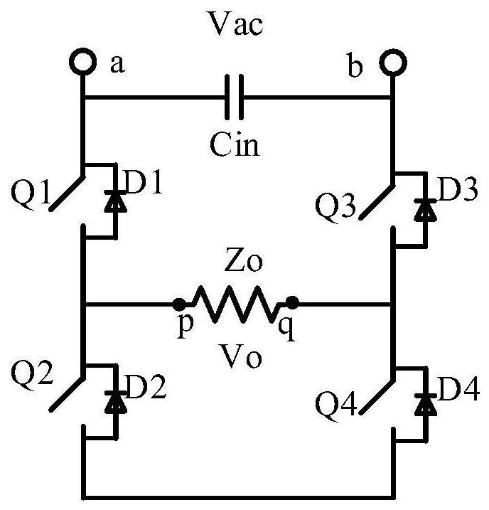 Control method of direct alternating current-alternating current conversion circuit and power adjusting method