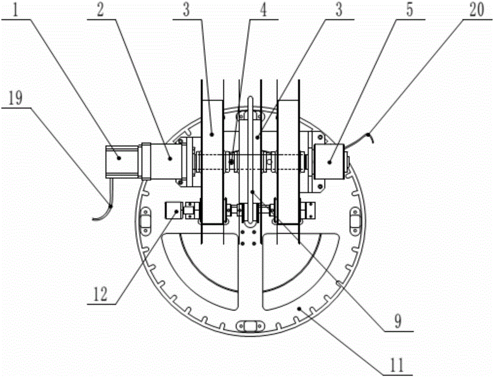 Hoisting device for underground exploration