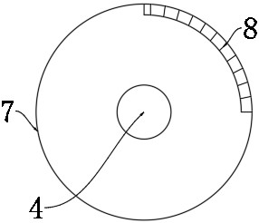 Fixing support tool for gear machining