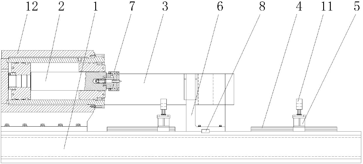 Wheel set withdrawing machine provided with clamping key structure wheel withdrawing seat capable of being used bi-directionally