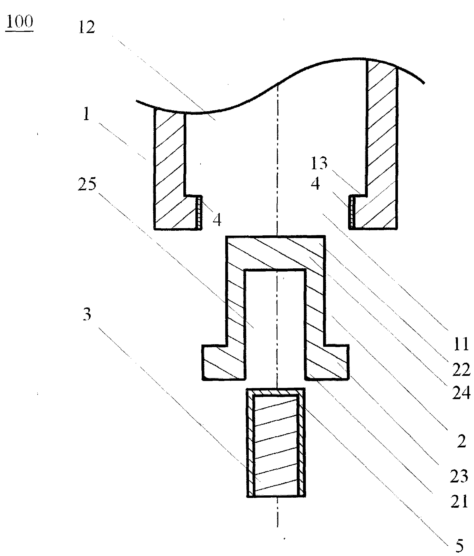 Electrode tip for plasma cutting machine