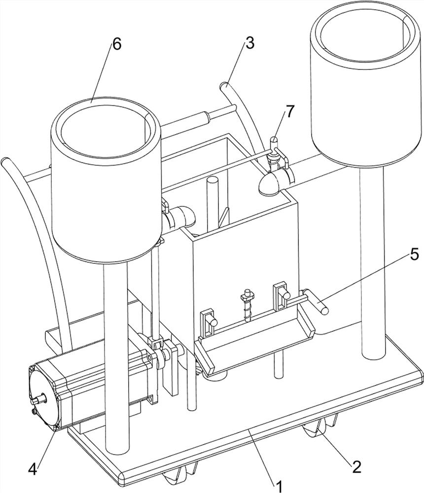 Cement stirring equipment for building construction