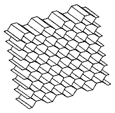 Automatic welding system for novel honeycomb interlayer product