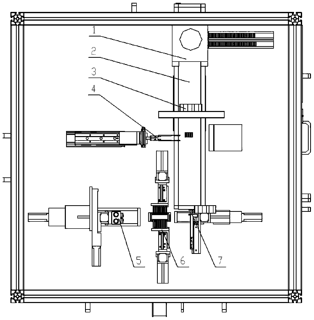 Automatic welding system for novel honeycomb interlayer product