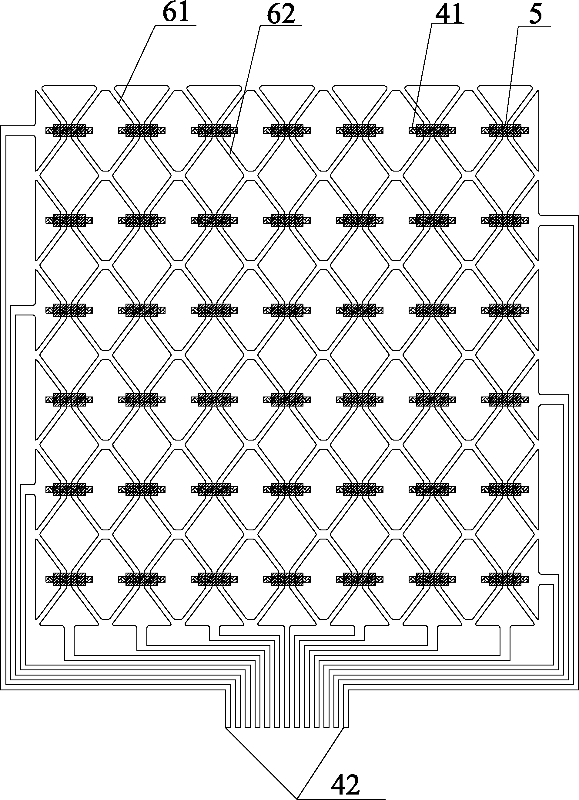 Capacitance-type touch screen displayer