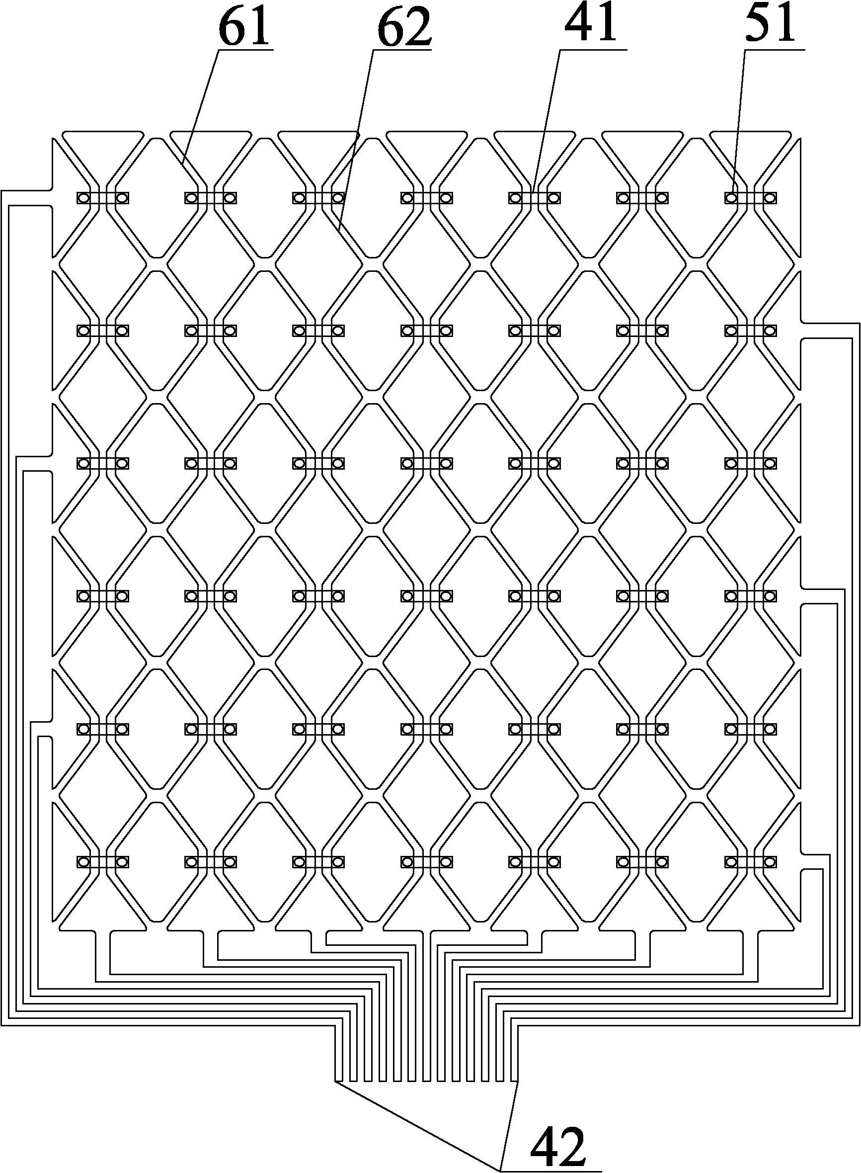 Capacitance-type touch screen displayer