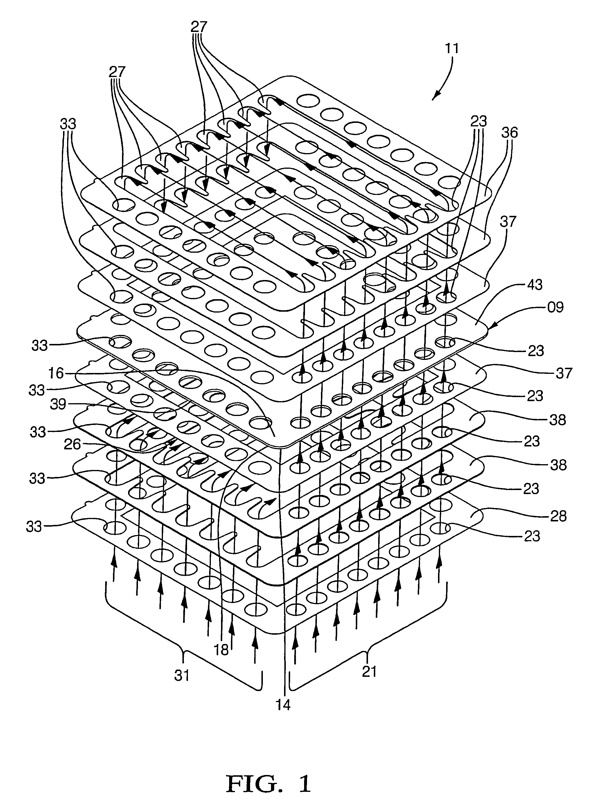 Solid-oxide fuel cell module for a fuel cell stack