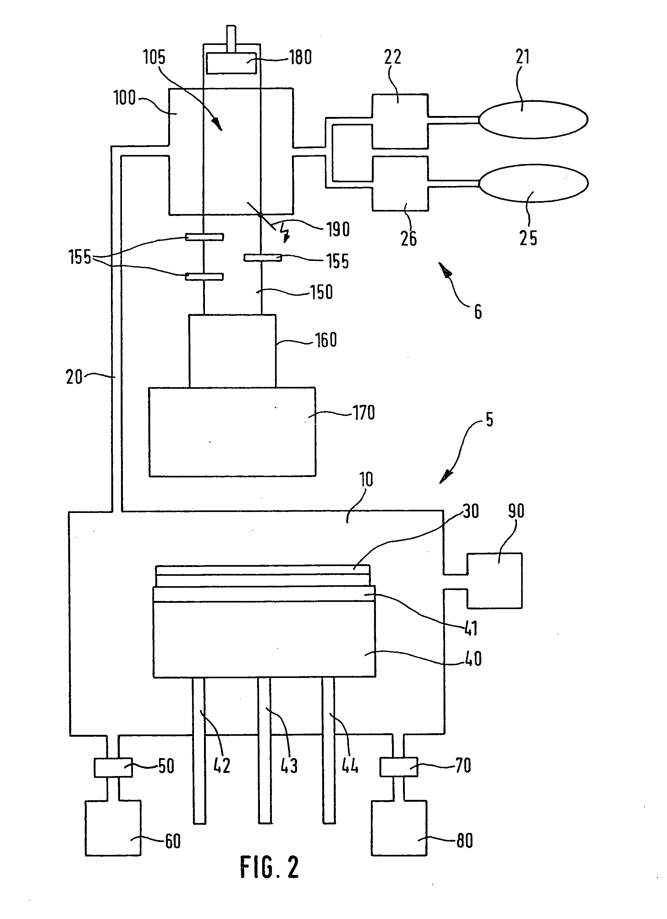 Device and method for the production of chlorotriflouride and system for etching semiconductor substrates using said device