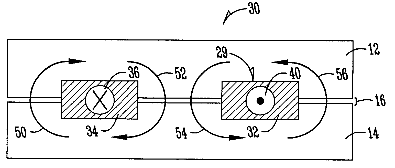 Flux channeled, high current inductor