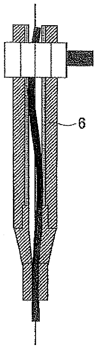 Welding torch for first electrode for multi-electrode submerged arc welding and welding method using same