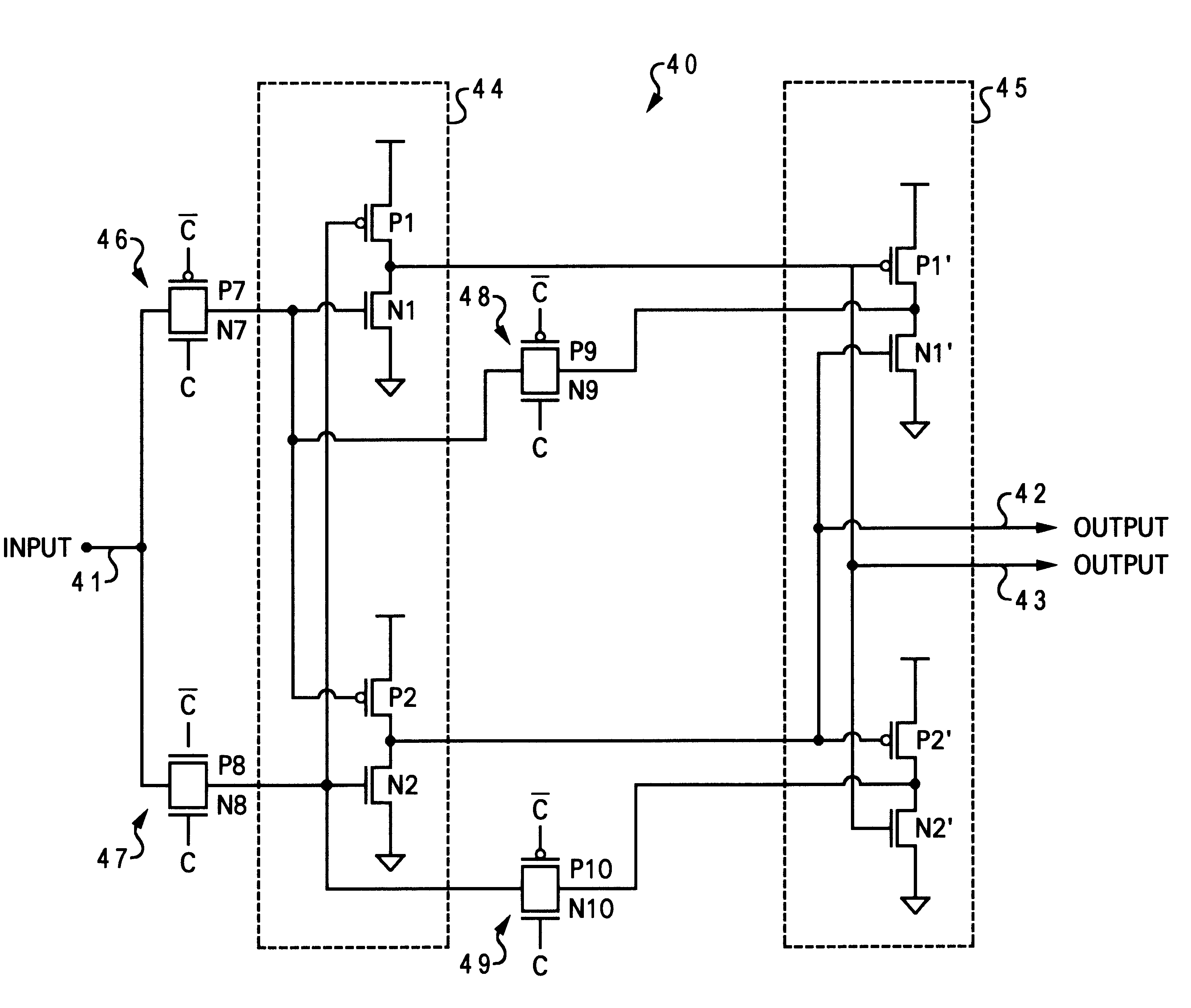 Single event upset (SEU) hardened latch circuit