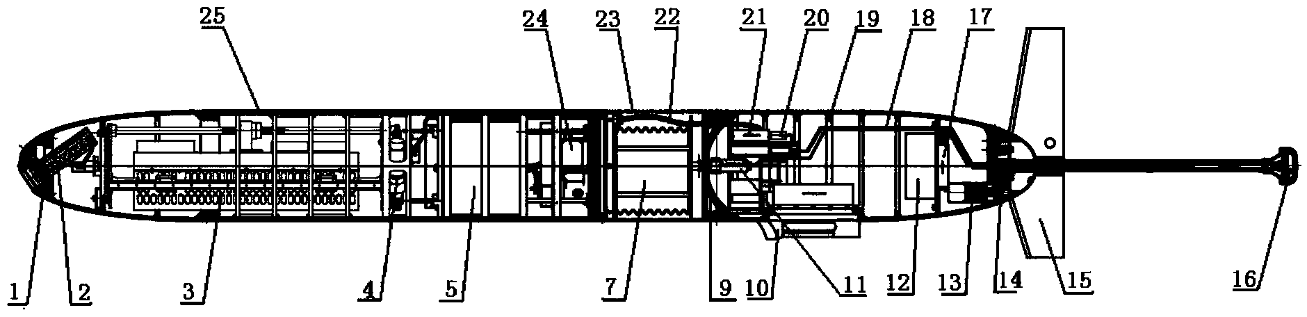 Combination wing anti-stream-pattern underwater glider