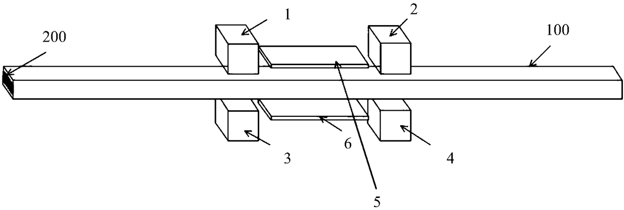 Electromagnetic nondestructive testing method and device for elevator steel belt